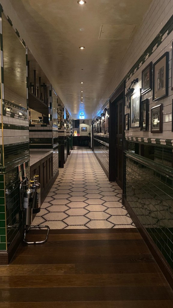 A photo showing the Grand Hotel entrance