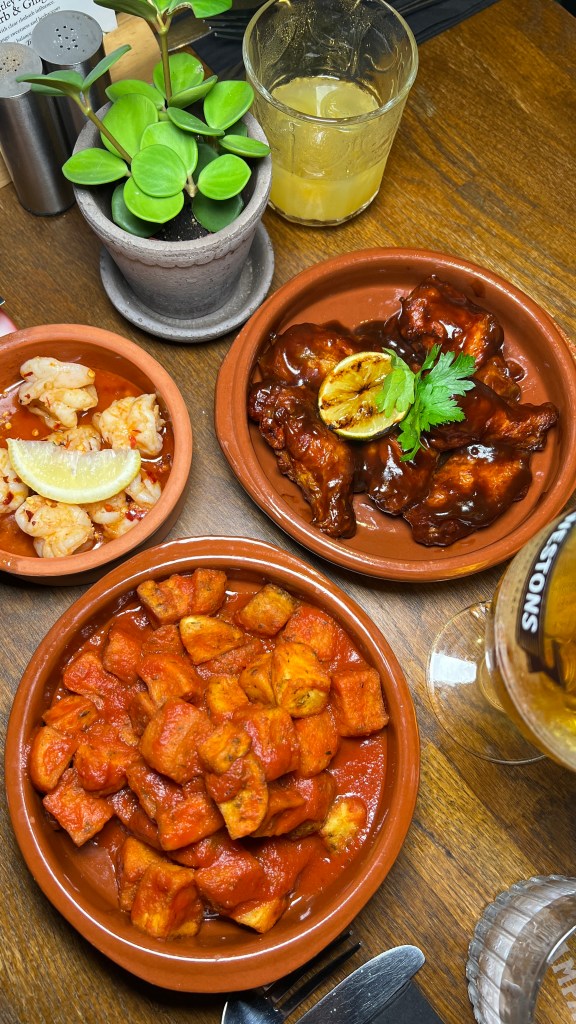 Three tapas dishes